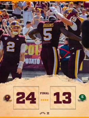 Image post by @CMU_Football on Twitter