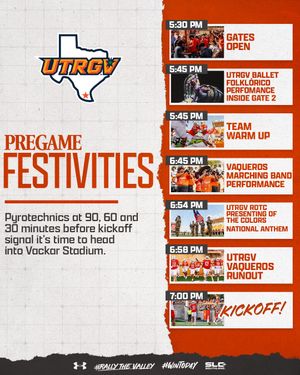 Image post by @utrgvfootball on Instagram