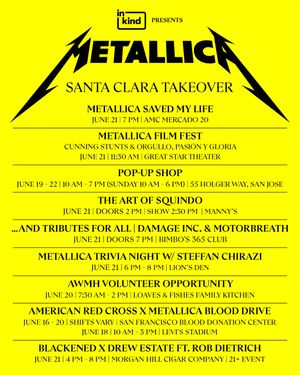 Image post by @metallica on Instagram