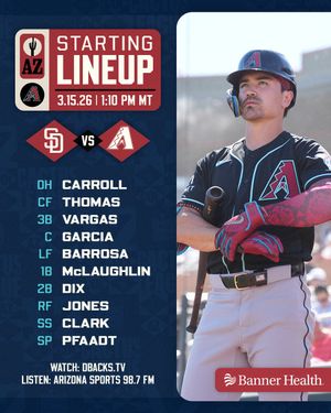 Image post by @Dbacks on Twitter