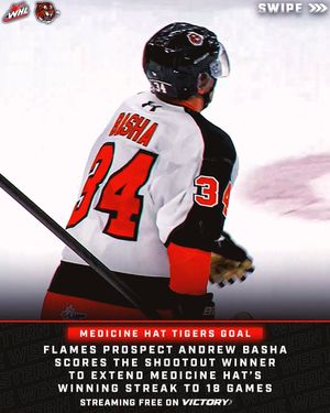 Image post by @westernhockeyleague on Instagram