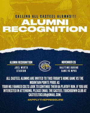Image post by @casteelfootballtdclub on Instagram