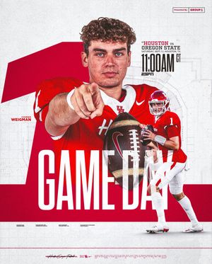Image post by @uhcougarfb on Instagram
