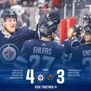 Image post by @nhljets on Instagram