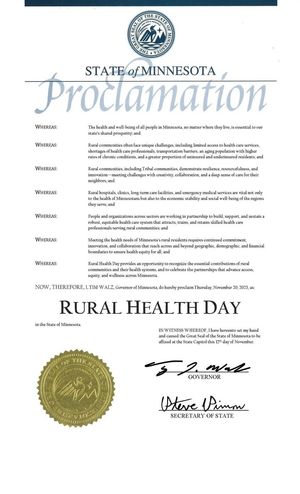 Image post by @mnhealth on Facebook