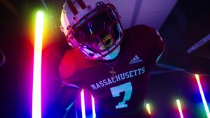 Video post by @UMassFootball on Facebook