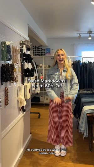 Video post by @shopatgrace on Facebook