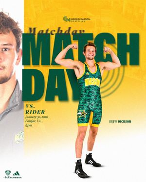 Image post by @gmuwrestling on Instagram