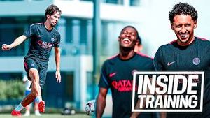Video post by @PSG - Paris Saint-Germain on YouTube