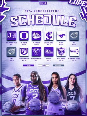 Image post by @gcu_wbb on Instagram