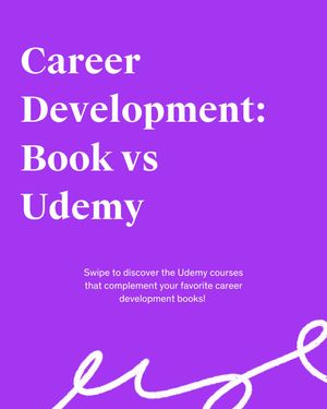 Image post by @udemy on Instagram