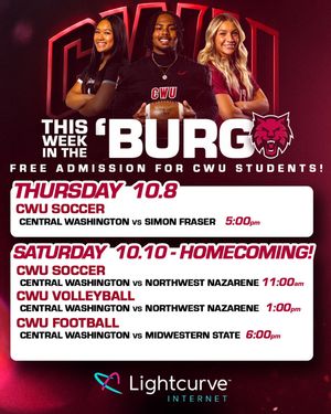 Image post by @cwuathletics on Instagram