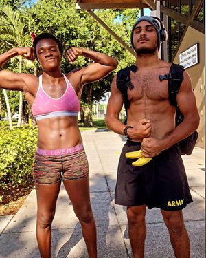 Image post by @tiarabrownboxing on Instagram