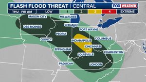 Image post by @foxweather on Instagram