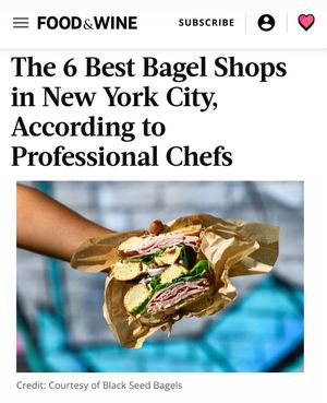 Image post by @bagelfest on Instagram