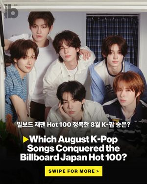 Image post by @billboard_korea on Instagram