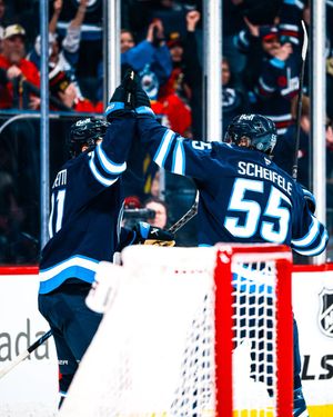 Image post by @NHLJets on Twitter