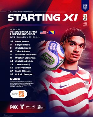 Image post by @usmnt on Instagram