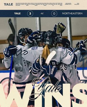 Image post by @yalewhockey on Instagram