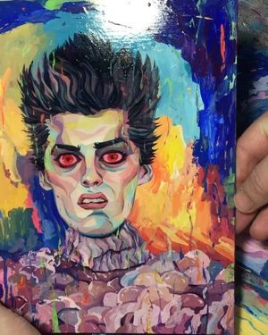 Video post by @RichPellegrinoArt on Facebook