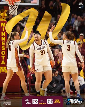 Image post by @GopherWBB on Twitter