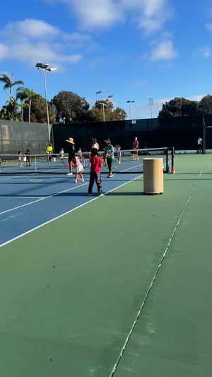 Video post by @HJK San Diego Tennis on Facebook