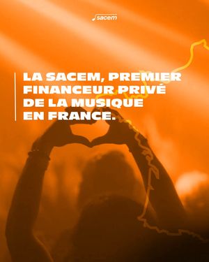 Image post by @sacem on Instagram