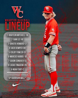 Image post by @whartonbaseball on Instagram