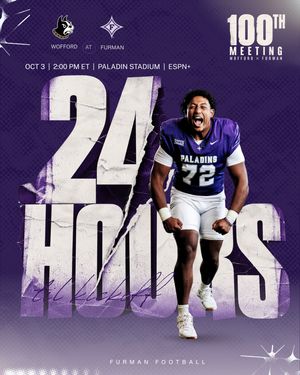 Image post by @paladinfootball on Instagram