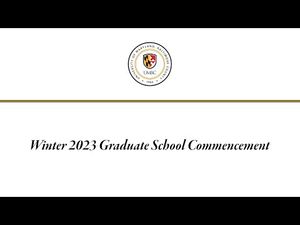 Video post by @umbc on YouTube