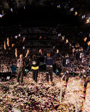 Image post by @coldplay on Instagram