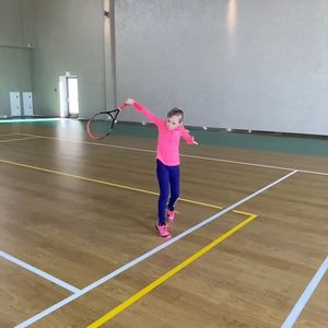 Video post by @polina_maneshina_tennis on Instagram