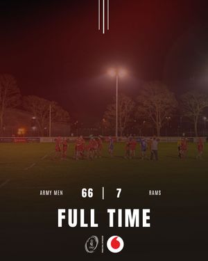 Image post by @armyrugbyunion on Instagram