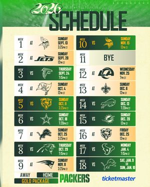 Image post by @packers on Instagram