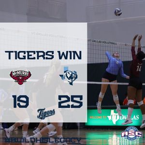Image post by @ETBU_Volleyball on Twitter
