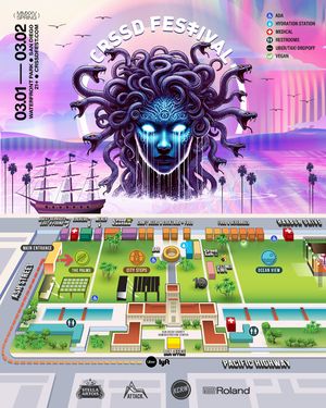 Image post by @crssdfest on Instagram