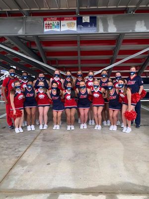 Image post by @southalabama.cheerleading on Facebook