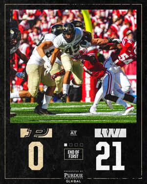 Image post by @BoilerFootball on Twitter