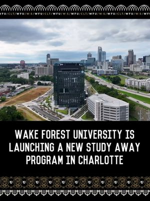 Image post by @wfuniversity on Instagram