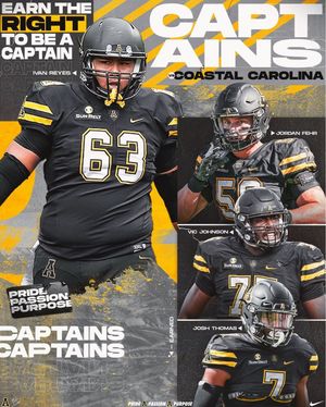 Image post by @appstate_fb on Instagram