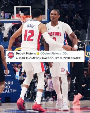 Image post by @detroitpistons on Instagram
