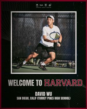 Image post by @harvardmenstennis on Instagram