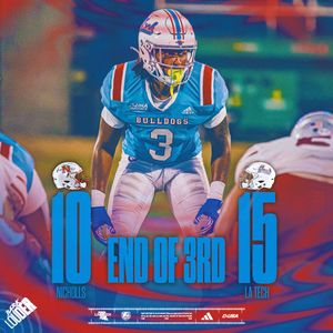 Image post by @LATechFB on Twitter
