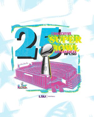 Image post by @lsufootball on Instagram