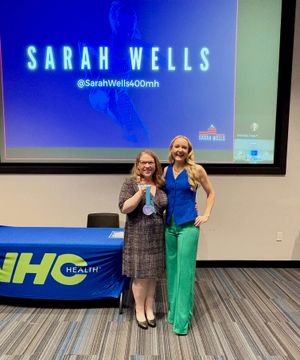 Image post by @sarahwells400mh on Instagram