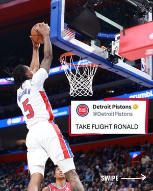 Image post by @detroitpistons on Instagram