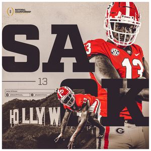 Image post by @GeorgiaFootball on Twitter