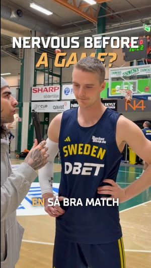 Video post by @swebasketball on Facebook