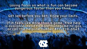 Image post by @tarheels on Facebook