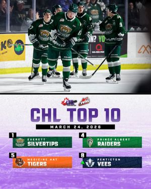 Image post by @westernhockeyleague on Instagram